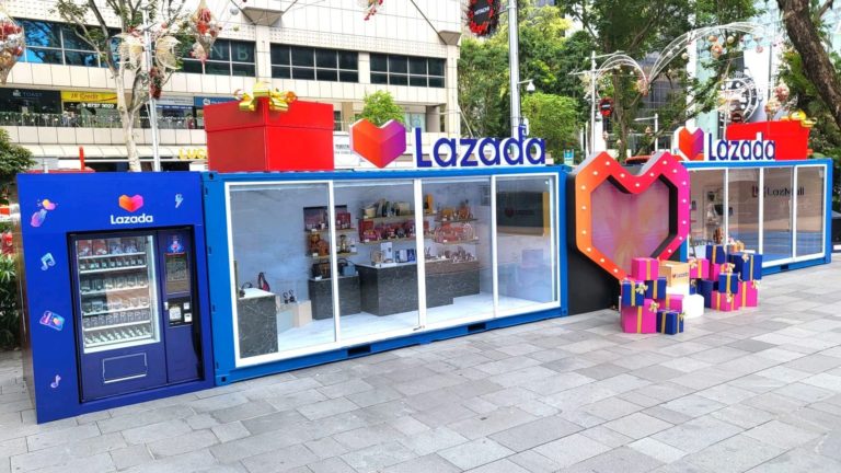 Lazada Pop-Up Showcase, Vending Machine Provider, Nov - Dec 2021