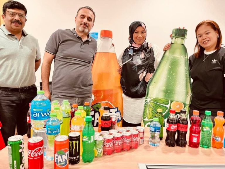 Meeting with representatives of Coca-Cola, Qatar
